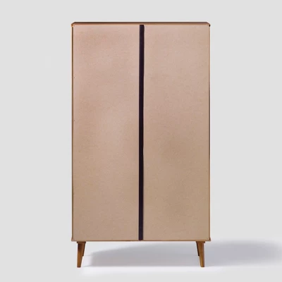 Mid-Century Modern Contoured 5 Drawer Chest Of Drawers - Saracina Home 4 Mid-Century Modern Contoured 5 Drawer Chest Of Drawers - Saracina Home - Image 4