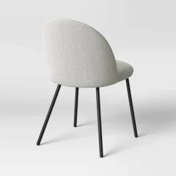 2pk Nils Metal Base Dining Chairs Gray Woven Fabric - Project 62™ 9 2pk Nils Metal Base Dining Chairs Gray Woven Fabric - Project 62™ -Homcom Store GUEST 45a6c712 82aa 4778 97a5 304fda22d057