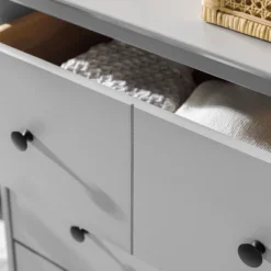 Stiva Classic Mid-Century Modern Horizontal 6 Drawer Dresser - Saracina Home 31 Stiva Classic Mid-Century Modern Horizontal 6 Drawer Dresser - Saracina Home -Homcom Store GUEST 46803b4c e968 4605 bdde 601ebd27d0e0