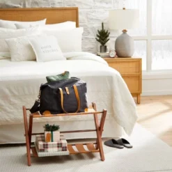 Wood & Cane Transitional Nightstand - Hearth & Hand™ With Magnolia 17 Wood & Cane Transitional Nightstand - Hearth & Hand™ With Magnolia -Homcom Store GUEST 46a1cd0f 0a1e 45e6 ba36 320a27b743a3