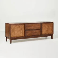 Wood & Cane Transitional Media Console - Hearth & Hand™ With Magnolia 17 Wood & Cane Transitional Media Console - Hearth & Hand™ With Magnolia -Homcom Store GUEST 47d6512c 9c87 4cf2 85dc dc4e4150645a