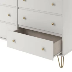 6 Drawer Finley Dresser White - Novogratz 17 6 Drawer Finley Dresser White - Novogratz -Homcom Store GUEST 47db4d74 70fc 45a6 aa76 fc193a104db3