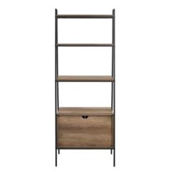 72" Open Shelf And Closed Storage Cabinet Ladder Bookcase - Saracina Home 15 72" Open Shelf And Closed Storage Cabinet Ladder Bookcase - Saracina Home -Homcom Store GUEST 48b42602 a941 4f60 80c3 bd3ce1969bfa