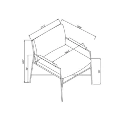 Faux Leather & Metal Accent Chair - Black/Brown - Hearth & Hand™ With Magnolia 13 Faux Leather & Metal Accent Chair - Black/Brown - Hearth & Hand™ With Magnolia -Homcom Store GUEST 4e635009 68d5 4967 b3d3 447b3cfde562