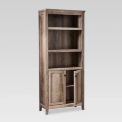72" Carson 5 Shelf Bookcase With Doors - Threshold 15 72" Carson 5 Shelf Bookcase With Doors - Threshold -Homcom Store GUEST 50091ed5 fc57 4bb6 a167 b371f65079f8