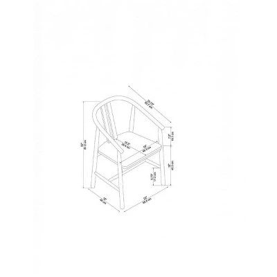 Sculpted Wood Dining Chair - Hearth & Hand™ With Magnolia 6 Sculpted Wood Dining Chair - Hearth & Hand™ With Magnolia - Image 6