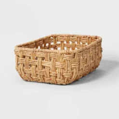Rectangular Twisted Open Checkered Weave Basket - Brightroom™ 8 Rectangular Twisted Open Checkered Weave Basket - Brightroom™ -Homcom Store GUEST 514258d4 7e89 434a bb0b bbdf991578bf