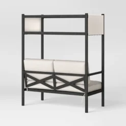 Ryegate 2pc 4' Mini Patio Daybed With Ottoman Weathered Teak - Threshold™ 11 Ryegate 2pc 4' Mini Patio Daybed With Ottoman Weathered Teak - Threshold™ -Homcom Store GUEST 52a56e94 f01a 4e67 98c5 74cb41f35e91