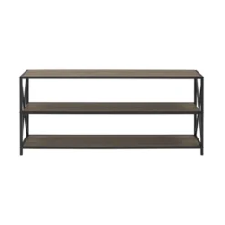 Modern Industrial X Frame Metal And Wood Media Bookshelf - Saracina Home 8 Modern Industrial X Frame Metal And Wood Media Bookshelf - Saracina Home -Homcom Store GUEST 52d1ce23 f80a 4dab 81ca ab7e5e208a8c