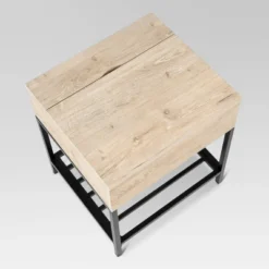 Loring End Table With Charging Station - Threshold™ -Homcom Store GUEST 549b3ccc 3106 4063 b684 102c174f5c61