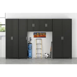 Welby 36" Utility Storage Cabinet - Room & Joy -Homcom Store GUEST 5789046e 3678 497f 9323 111342858a6e