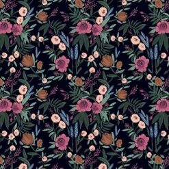 Geller Modern Counter Height Barstool In Botanical Grant Floral Ink - Threshold™ -Homcom Store GUEST 589f38b7 cc11 4281 a914 3cec9337f87c