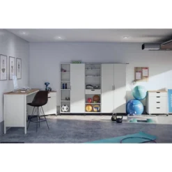 36" Vario 2 Door Wide Storage Cabinet White - Room & Joy 20 36" Vario 2 Door Wide Storage Cabinet White - Room & Joy -Homcom Store GUEST 5a39d250 3a19 43a3 9317 7f3737f27ec1