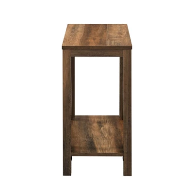Taylen A Frame Farmhouse Open Storage Side Table - Saracina Home 2 Taylen A Frame Farmhouse Open Storage Side Table - Saracina Home - Image 2