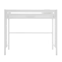 Twin Premium Deluxe Metal Loft Bed - Saracina Home 10 Twin Premium Deluxe Metal Loft Bed - Saracina Home -Homcom Store GUEST 5e71fb7e 32e0 4b24 953c 5fdc75f6b845