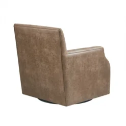 Glaser Faux Leather Swivel Chair Brown - Madison Park 11 Glaser Faux Leather Swivel Chair Brown - Madison Park -Homcom Store GUEST 5f9bc0cf 07f0 4354 842a edce6fc8767f
