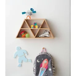 12"x 24" Triangles Kids' Shelf - Pillowfort™ -Homcom Store GUEST 60832245 f2aa 4f8c a6f4 c44bb167866f