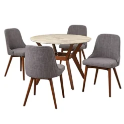5pc Saville Dining Set Gray - Buylateral 11 5pc Saville Dining Set Gray - Buylateral -Homcom Store GUEST 6142dde3 926b 4fd9 ab47 a4451177b684