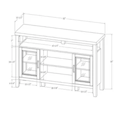 Rustic Transitional Double Door Highboy Buffet - Saracina Home 11 Rustic Transitional Double Door Highboy Buffet - Saracina Home -Homcom Store GUEST 62de4580 55ca 47d9 bff2 e5aa9db925da