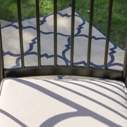 2pk Outdoor Steel Arm Chairs With Cushions - Captiva Designs 11 2pk Outdoor Steel Arm Chairs With Cushions - Captiva Designs -Homcom Store GUEST 667750ae 4a7b 437d 8837 7cfe7f9e7cfc