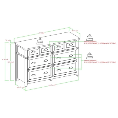 Fontella Transitional 6 Drawer Dresser - Saracina Home 6 Fontella Transitional 6 Drawer Dresser - Saracina Home - Image 6