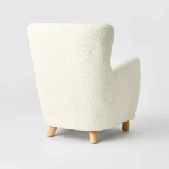 Kessler Wingback Faux Sherling Accent Chair Cream - Threshold™ Designed With Studio McGee 9 Kessler Wingback Faux Sherling Accent Chair Cream - Threshold™ Designed With Studio McGee -Homcom Store GUEST 68e4f7d2 06d7 4346 a79c 29467f3335bf