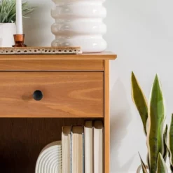 Stiva Classic Mid-Century Modern 1 Drawer Nightstand - Saracina Home -Homcom Store GUEST 69f016e9 bca8 4167 8409 ddd6f8ee76e2