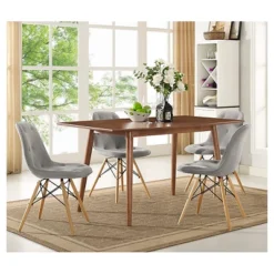 60" Mid-Century Rectangle Dining Table - Saracina Home 9 60" Mid-Century Rectangle Dining Table - Saracina Home -Homcom Store GUEST 6a2c23b7 f0b8 40ef 8c8f e2fb1eb80d96