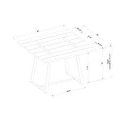 Brimfield Metal Base Extendable Dining Table Brown - Threshold™ 7 Brimfield Metal Base Extendable Dining Table Brown - Threshold™ -Homcom Store GUEST 6cc89fd1 cd13 4a73 b61a b2b76aaf7bc1