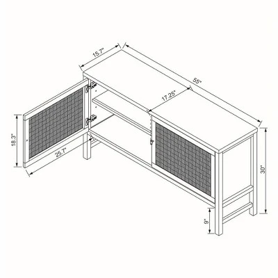 Palmdale Woven Door Console - Threshold™ Designed With Studio McGee 12 Palmdale Woven Door Console - Threshold™ Designed With Studio McGee - Image 12