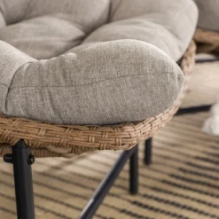 2pk Papasan Scoop Outdoor Patio Chair - Natural - Saracina Home 20 2pk Papasan Scoop Outdoor Patio Chair - Natural - Saracina Home -Homcom Store GUEST 6de04b84 f036 412d 81f1 15dbd6bfedf4