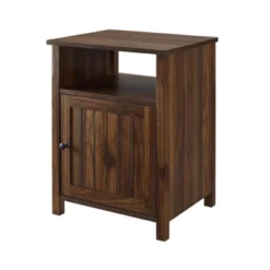 Georgia Single Door Storage Nightstand - Saracina Home -Homcom Store GUEST 73edd5b9 9d08 436f 984f aa756c51c65b