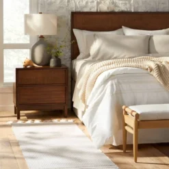 Wood & Cane Transitional Nightstand - Hearth & Hand™ With Magnolia 16 Wood & Cane Transitional Nightstand - Hearth & Hand™ With Magnolia -Homcom Store GUEST 7458edb0 cafe 4b22 951c a4eb42bc6887 1