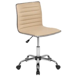 Emma And Oliver Low Back Designer Armless Ribbed Swivel Task Office Chair 32 Emma And Oliver Low Back Designer Armless Ribbed Swivel Task Office Chair -Homcom Store GUEST 759c934d ed70 43b7 b454 ed58984d1c4a