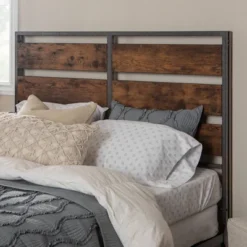 Queen Urban Chic Metal And Wood Plank Bed Brown - Saracina Home 11 Queen Urban Chic Metal And Wood Plank Bed Brown - Saracina Home -Homcom Store GUEST 78298f79 4b56 4b36 9286 ecf432a2b0f1