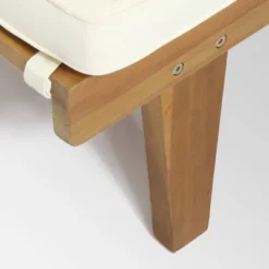 Ariana 3pc Acacia Wood Chaise Lounge Set - Teak/Cream - Christopher Knight Home 8 Ariana 3pc Acacia Wood Chaise Lounge Set - Teak/Cream - Christopher Knight Home -Homcom Store GUEST 78da9afa 7181 49e8 9055 36ef080281cb