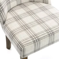 2pk Harman Contemporary Upholstered Plaid Dining Chairs Gray/Light Beige/Brown - Christopher Knight Home 17 2pk Harman Contemporary Upholstered Plaid Dining Chairs Gray/Light Beige/Brown - Christopher Knight Home -Homcom Store GUEST 793708fc 66d6 4dbd 9662 90ab594403d9