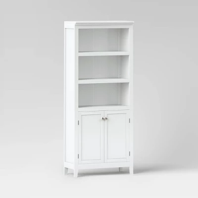 72" Carson 5 Shelf Bookcase With Doors - Threshold 9 72" Carson 5 Shelf Bookcase With Doors - Threshold - Image 9