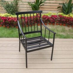 2pk Outdoor Steel Arm Chairs With Cushions - Captiva Designs 16 2pk Outdoor Steel Arm Chairs With Cushions - Captiva Designs -Homcom Store GUEST 7d33718e caa9 4732 be7e 45fe778b1dff