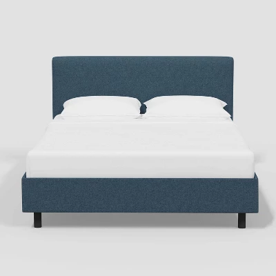 Olivia Upholstered Textured Linen Platform Bed - Threshold™ 1 Olivia Upholstered Textured Linen Platform Bed - Threshold™