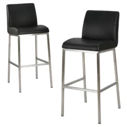 30" Vasos Bonded Leather Barstool Set 2ct - Christopher Knight Home 8 30" Vasos Bonded Leather Barstool Set 2ct - Christopher Knight Home -Homcom Store GUEST 849d2d6a 7a4c 4bd6 8b3b 01b5c721dc1d