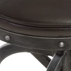 27.5" Gunner Swivel Barstool - Christopher Knight Home -Homcom Store GUEST 85007f6b 7aaf 4ded 8493 c3439e76b9b8