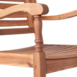 Bamberg Transitional Acacia Wood Outdoor Rocking Chair - Saracina Home 13 Bamberg Transitional Acacia Wood Outdoor Rocking Chair - Saracina Home -Homcom Store GUEST 85868780 2eff 49a9 b873 0517668c0489