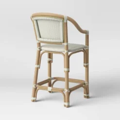 Parksley Rattan And Woven Counter Height Barstool White - Threshold™ 6 Parksley Rattan And Woven Counter Height Barstool White - Threshold™ -Homcom Store GUEST 85a3cbc1 515c 4385 be24 e88f92678a50