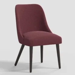 Geller Modern Dining Chair In Textured Linen Zuma - Threshold™ -Homcom Store GUEST 861db813 0ee1 450c 8028 04d638082f79