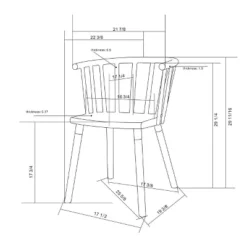 Set Of 2 Balboa Barrel Back Dining Chair - Threshold™ 11 Set Of 2 Balboa Barrel Back Dining Chair - Threshold™ -Homcom Store GUEST 86a6746e efe7 483c b549 552159a59841