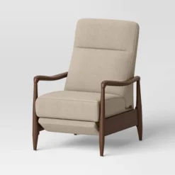 Dusk Mid-Century Wooden Arm Recliner - Threshold™ 14 Dusk Mid-Century Wooden Arm Recliner - Threshold™ -Homcom Store GUEST 8847a956 a9d1 4f39 9606 b945601b21b9