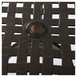 Phoenix Square Cast Aluminum Table - Hammered Bronze - Christopher Knight Home