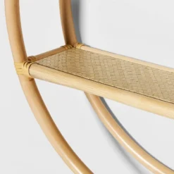 Rattan Kids' Round Shelf Natural - Pillowfort™ -Homcom Store GUEST 8a2ea64e cd7e 419a aaf3 6ddd9cf2a7b6