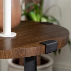 Wrightson Urban Industrial Faux Wrap Leg Round Side Table - Saracina Home 18 Wrightson Urban Industrial Faux Wrap Leg Round Side Table - Saracina Home -Homcom Store GUEST 8b163bfb ed61 4eae b38d ce911ea026a1